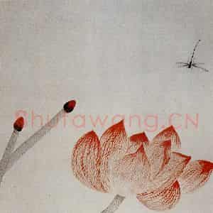 1921年 齐白石《广豳风图册》国画花鸟作品图片鉴赏