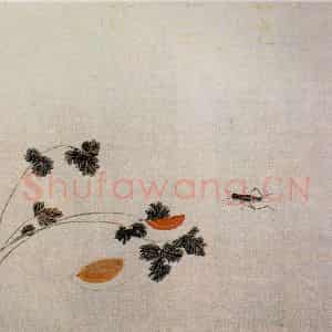 1921年 齐白石《广豳风图册》国画花鸟作品图片鉴赏