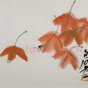 齐白石《册页》国画花鸟作品图片鉴赏
