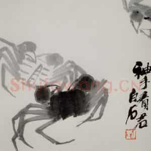 齐白石《册页》国画花鸟作品图片鉴赏