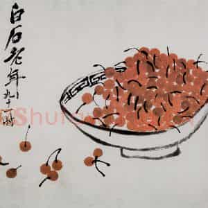 齐白石《册页》国画花鸟作品图片鉴赏