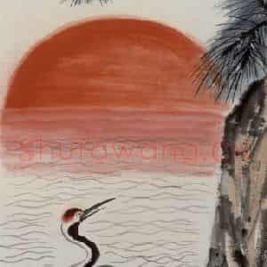 齐白石《祖国颂》国画花鸟作品图片鉴赏