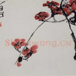 齐白石《花果册》国画花鸟作品图片鉴赏