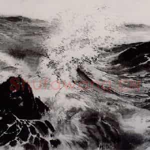 孔仲起《心胸所依》国画山水作品图片鉴赏