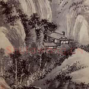 明代 沈周《三绝图册》国画山水作品图片鉴赏