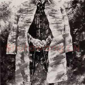 2001年 张道兴《方志敏》国画人物作品图片鉴赏