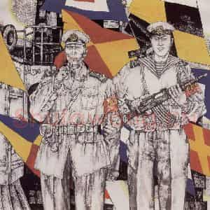2001年 张道兴《水兵的节日》国画人物作品图片鉴赏