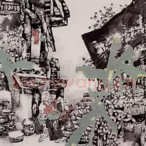 2003年 张道兴《瑶寨》国画人物作品图片鉴赏