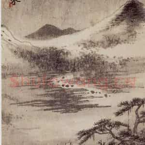 1658年 王翚《仿古山水册》国画山水写意作品图片鉴赏