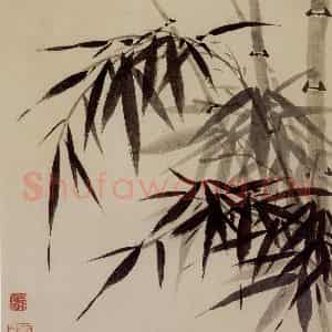 1660年 王翚《墨竹图册》国画山水写意作品图片鉴赏