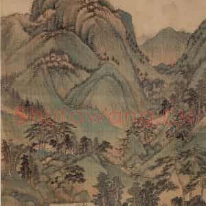 1662年 王翚《小中现大册》国画山水写意作品图片鉴赏