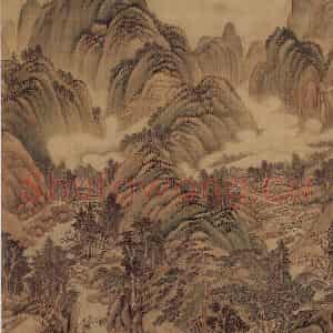 1662年 王翚《小中现大册》国画山水写意作品图片鉴赏