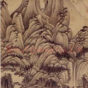 1662年 王翚《小中现大册》国画山水写意作品图片鉴赏
