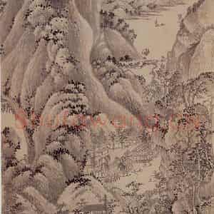 1662年 王翚《小中现大册》国画山水写意作品图片鉴赏