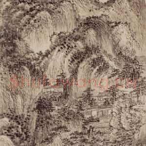 1662年 王翚《小中现大册》国画山水写意作品图片鉴赏