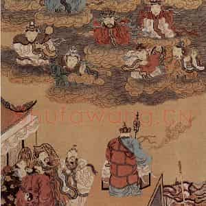 1989年-1990年 周京心《西游记·车迟国》国画综合作品图片鉴赏