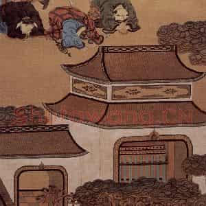 1989年-1990年 周京心《西游记·小雷音》国画综合作品图片鉴赏