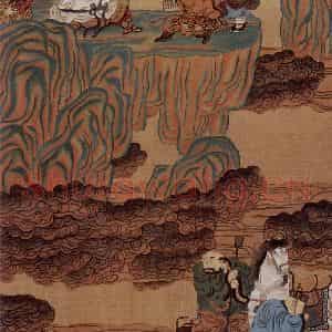 1989年-1990年 周京心《西游记·狮驼铃》国画综合作品图片鉴赏