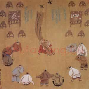 1984年 周京心《水浒组画》国画综合作品图片鉴赏