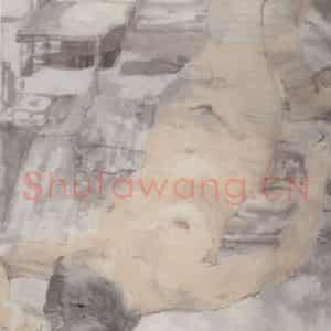 1999年 田黎明《课堂写生》国画人物作品图片鉴赏