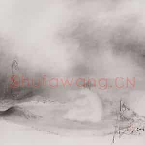 1987年 田黎明《寂》国画人物作品图片鉴赏