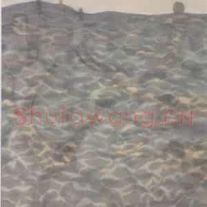 1993年 田黎明《游泳》国画人物作品图片鉴赏
