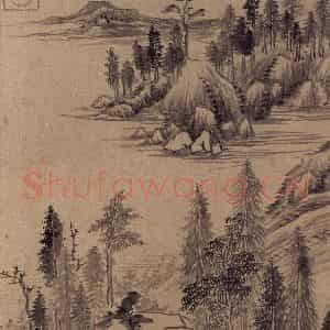 明代 董其昌《山水册》国画山水写意作品图片鉴赏
