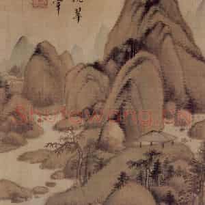 明代 董其昌《山水册》国画山水写意作品图片鉴赏