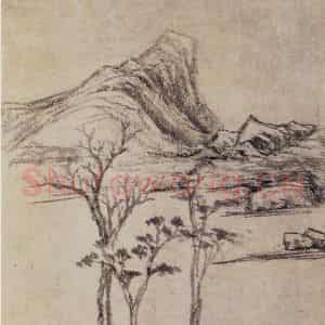 明代 董其昌《山水册》国画山水写意作品图片鉴赏
