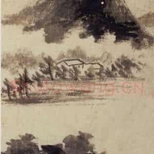明代 董其昌《山水册》国画山水写意作品图片鉴赏