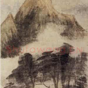 明代 董其昌《山水册》国画山水写意作品图片鉴赏