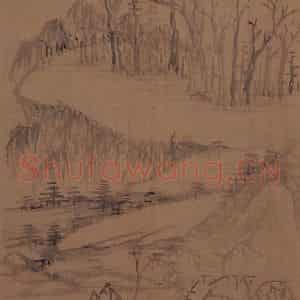 明代 董其昌《山水册》国画山水写意作品图片鉴赏