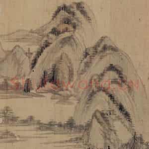 明代 董其昌《山水册》国画山水写意作品图片鉴赏