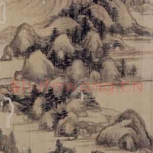 明代 董其昌《山水册》国画山水写意作品图片鉴赏