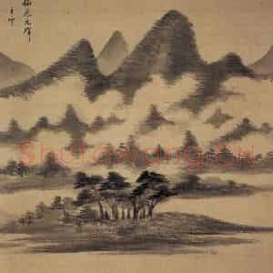 1611年 董其昌《山水册》国画山水写意作品图片鉴赏