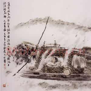 1999年 冯远《元曲画意》国画人物作品图片鉴赏