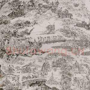 1993年 冯远《屈赋辞意》国画综合作品图片鉴赏