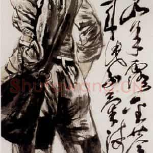 2000年 冯远《都市系列》国画人物作品图片鉴赏