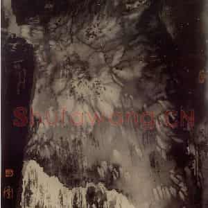 1998年 冯远《水墨抽象.未盈》国画综合作品图片鉴赏