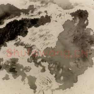 1998年 冯远《水墨抽象.不淫》国画综合作品图片鉴赏