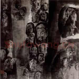 1985年 冯远《浮生世相》国画人物作品图片鉴赏