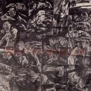 1982年 周思聪《人间地狱》国画人物作品图片鉴赏