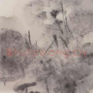 1992年 周思聪《月初上》国画花鸟作品图片鉴赏