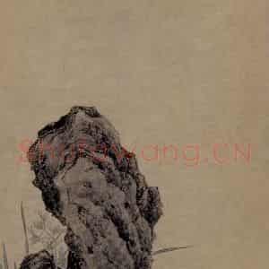明代 杜大绶《幽兰图轴》国画山水作品图片鉴赏
