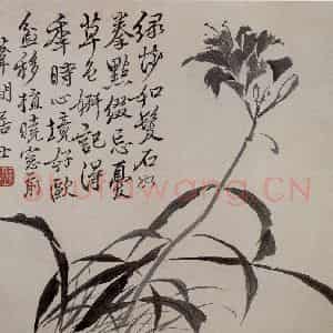 清代 边寿民《杂画图页》国画花鸟作品图片鉴赏