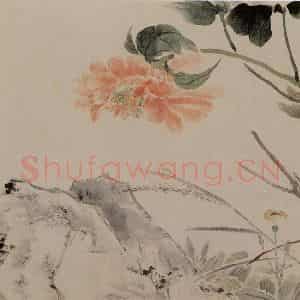 清代 宋光宝《花鸟图页》国画花鸟作品图片鉴赏