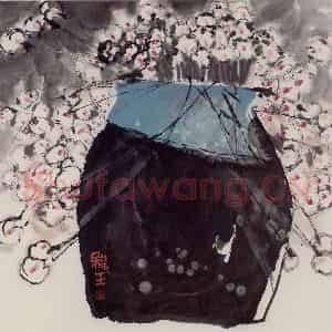 1994年 赵梅生《花语》国画花鸟写意作品图片鉴赏