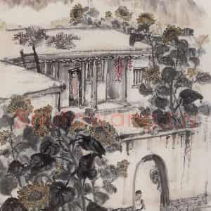 1962年 赵望云《塞外人间》国画人物作品图片鉴赏