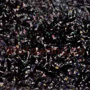 1993年 吴冠中《年华(双印)》国画花鸟写意作品图片鉴赏