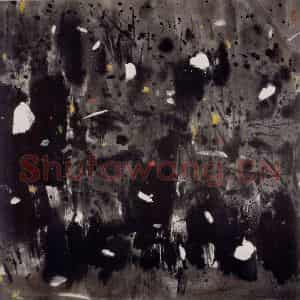 1993年 吴冠中《野草闲花》国画花鸟写意作品图片鉴赏